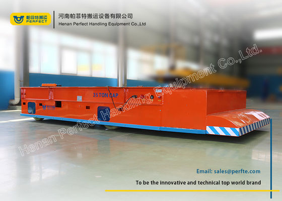 35 Ton Redmaterial Transfer Cart  Electric Transport Wagon Applied Steel Mill