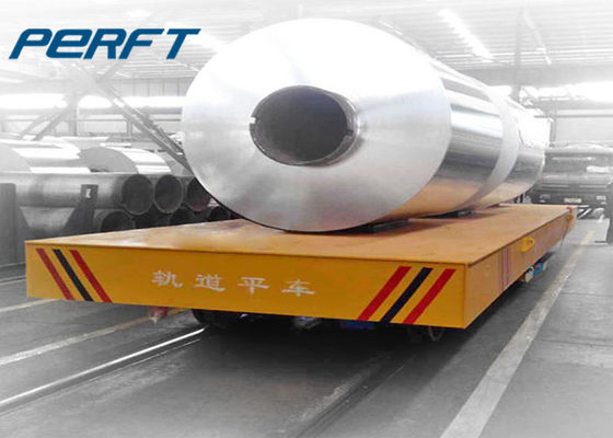 Heavy Load Electric 300T Coil Transfer Car For Factories