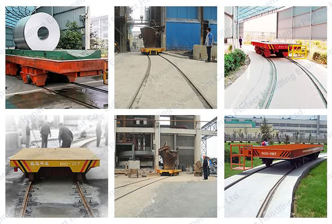 Material Rail Transfer Towed Typ Railroad Ciężki Transporter Cross Bay