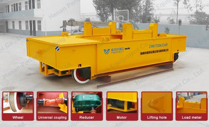 Ladle Transfer Car High Temperature i Infinite Operation of Steel Transfer Trolley Rail