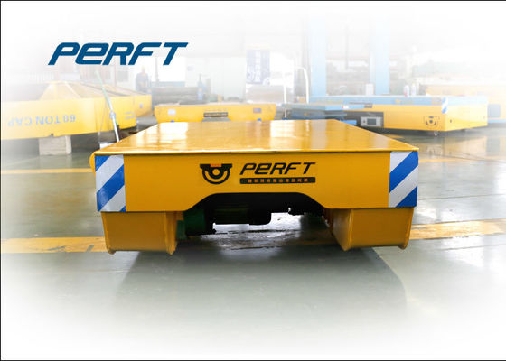 Cable Reel Power Motorized Transfer Trolley , Custom Material Handling Carts